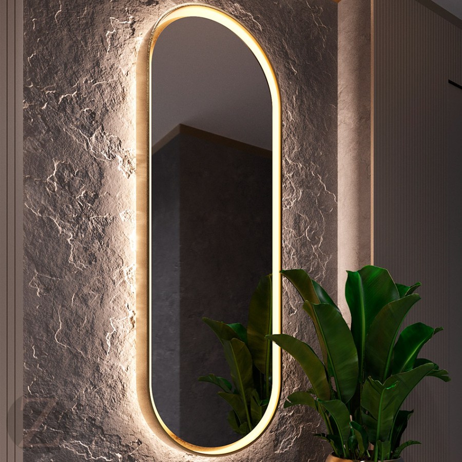  Зеркало овальное Iva Drom 1600*600mm