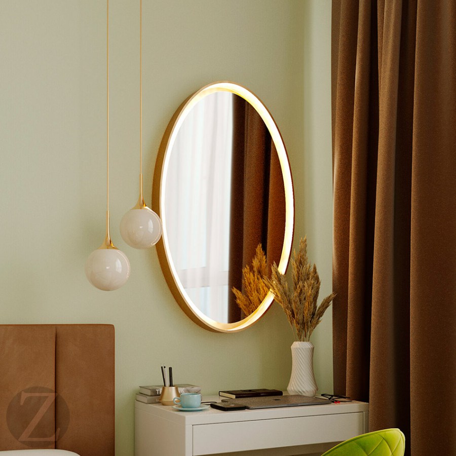 Зеркало овальное Vesta Elips 1000*600mm