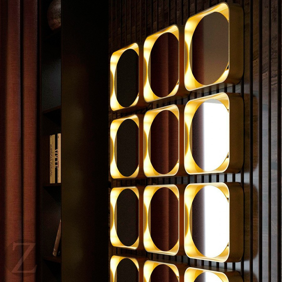 Зеркальное панно Marta Retta I 1000*1200mm