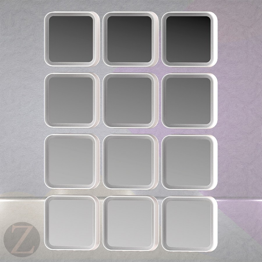 Зеркальное панно Marta Retta 1000*1200mm