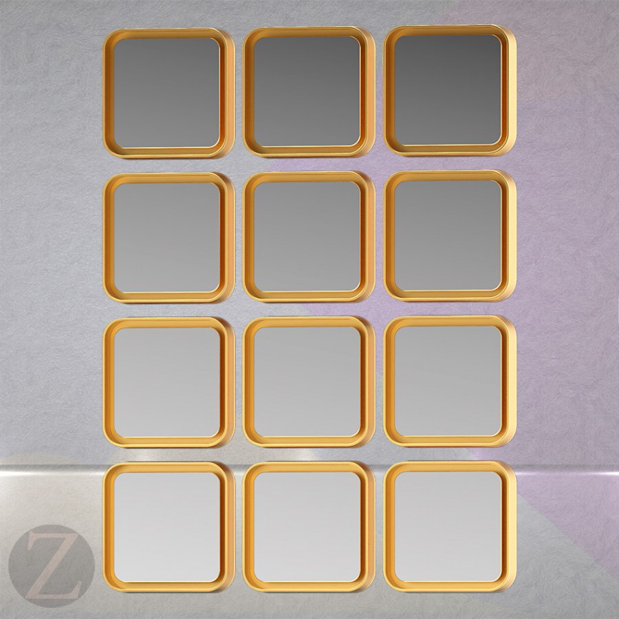 Зеркальное панно Marta Retta 1000*1200mm