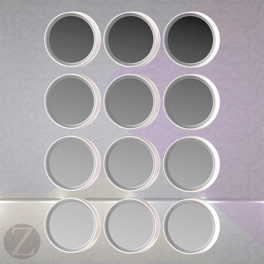 Зеркальное панно Ring Nimbus II 1000*1200mm