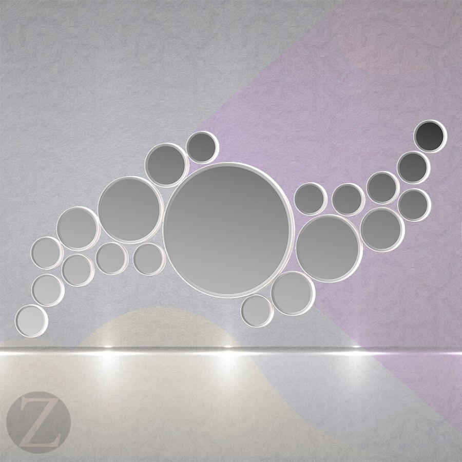 Зеркальное панно Ring Nimbus 2000*4000mm