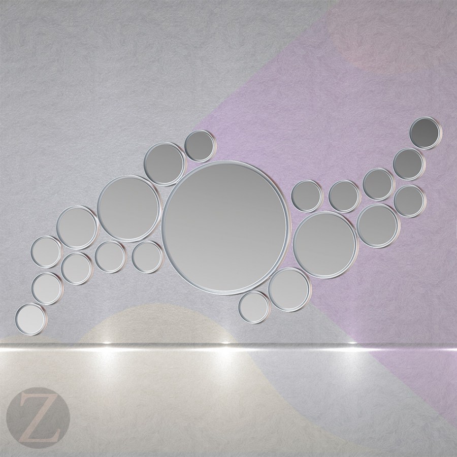 Зеркальное панно Ring Nimbus 2000*4000mm