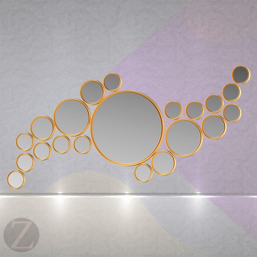 Зеркальное панно Ring Nimbus 2000*4000mm