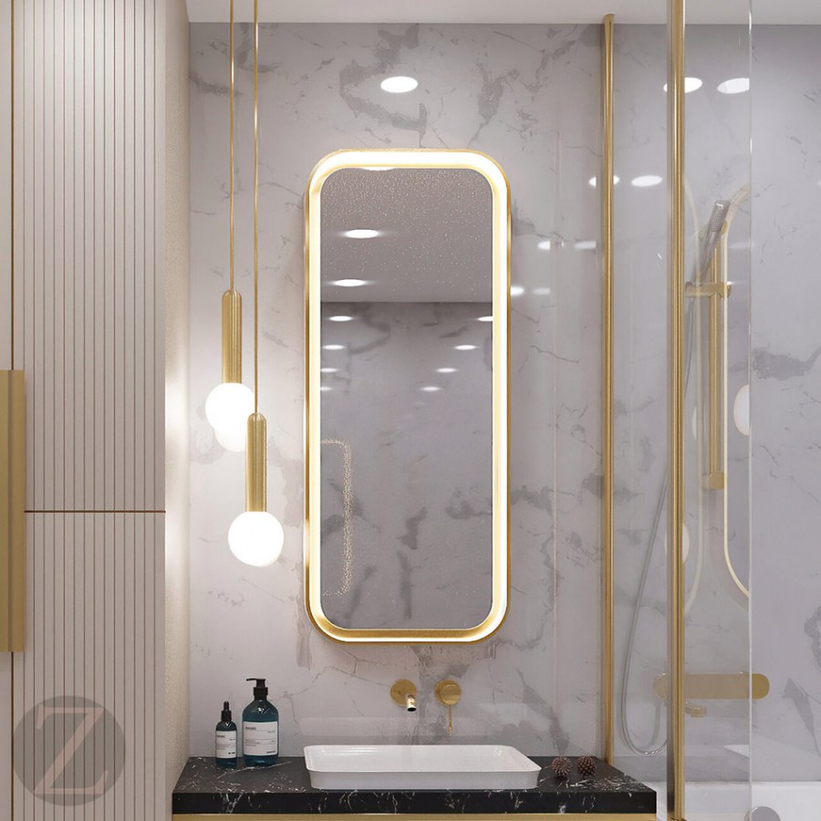 Зеркало прямоугольное Marta Retta I 1200*500mm